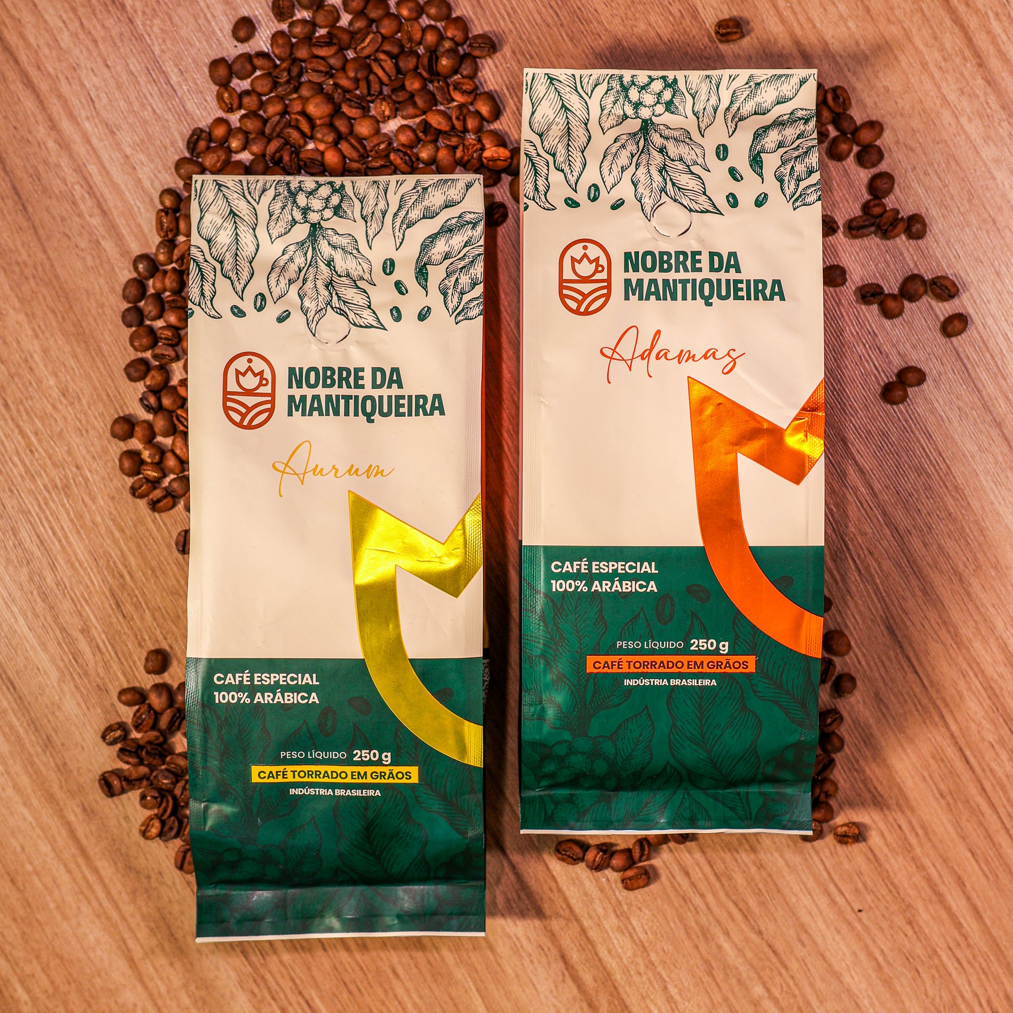 Pack Adamas e Aurum | Torrado em Grãos 250g