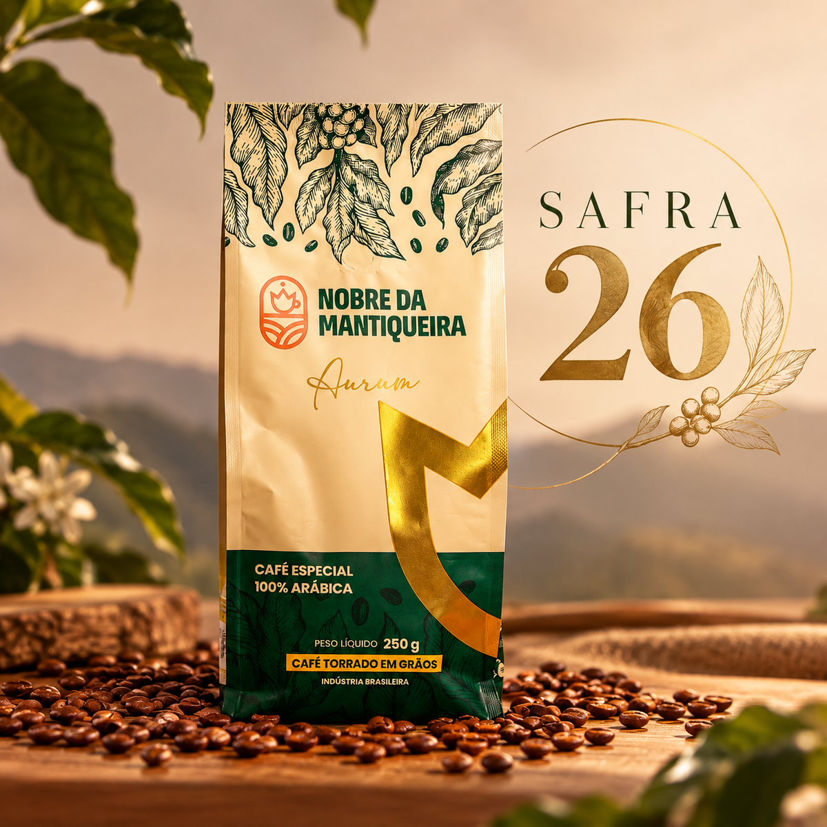 Aurum - Grãos 250g  | Café Nobre da Mantiqueira