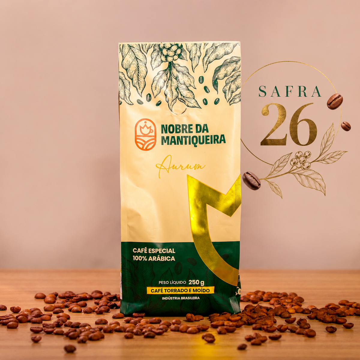 Aurum - Moído 250g  | Café Nobre da Mantiqueira